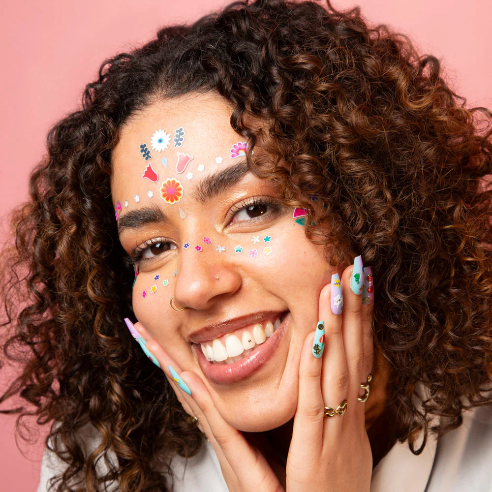 Flower - Face Stickers