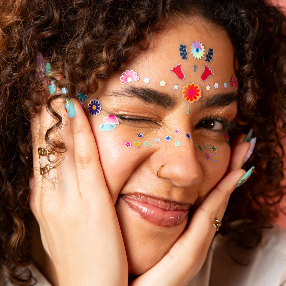 Flower - Face Stickers