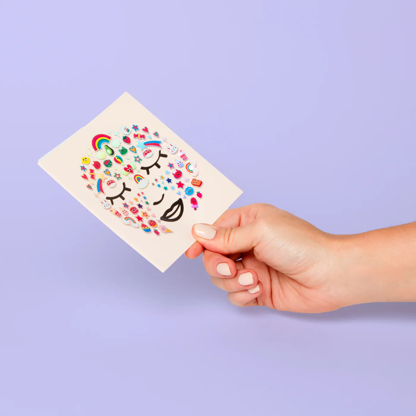 Kawaii Face Stickers by OMY