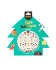 Packaging of OMY Ho Ho Ho! face stickers with a Christmas tree design.