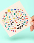 Magic Tree Face Stickers by OMY