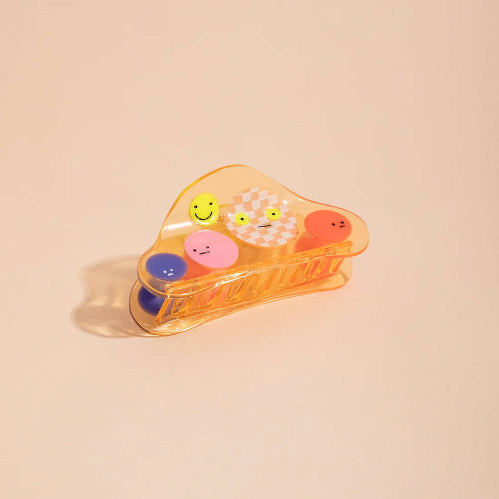 Faces Hair Claw by Carolyn Suzuki