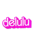 Delulu Vinyl Sticker by Menmin Made