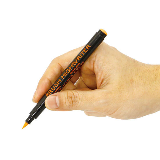 Highlighter Brush Pen Set by Penco