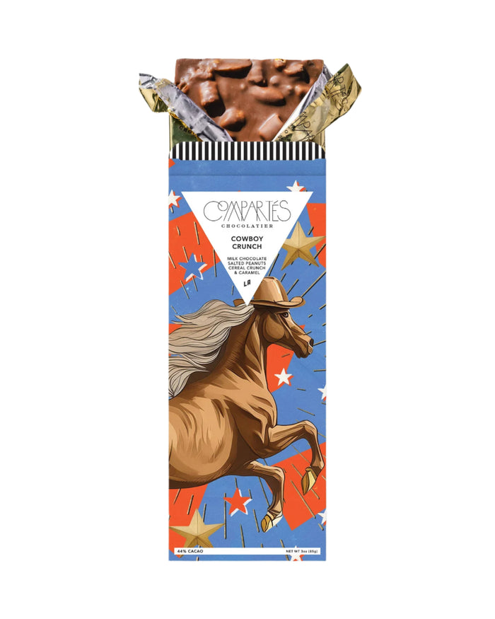 Cowboy Crunch Chocolate Bar by Compartes Chocolate