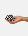 Checker Hair Claw in Black/White by Chunks