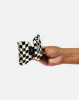 Checker Hair Claw in Black/White by Chunks