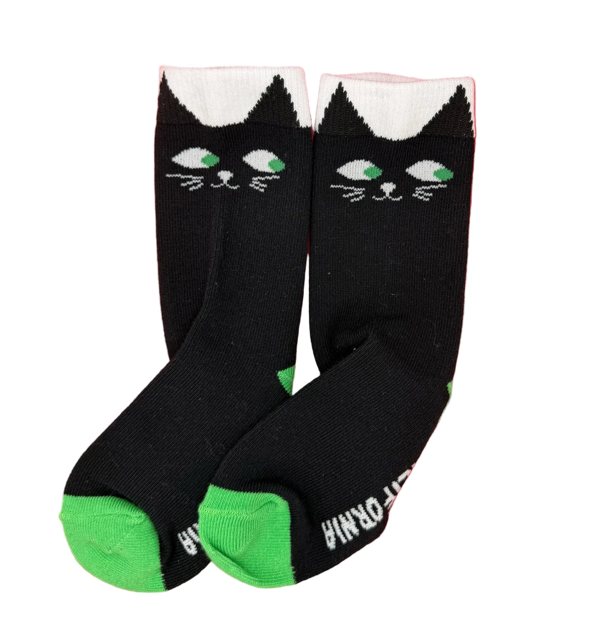 Kids Black Cats Socks