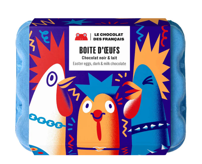 Egg Carton Easter Eggs  by Le Chocolat Des Francais