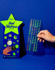 Glow Party Nail Stickers by Omy