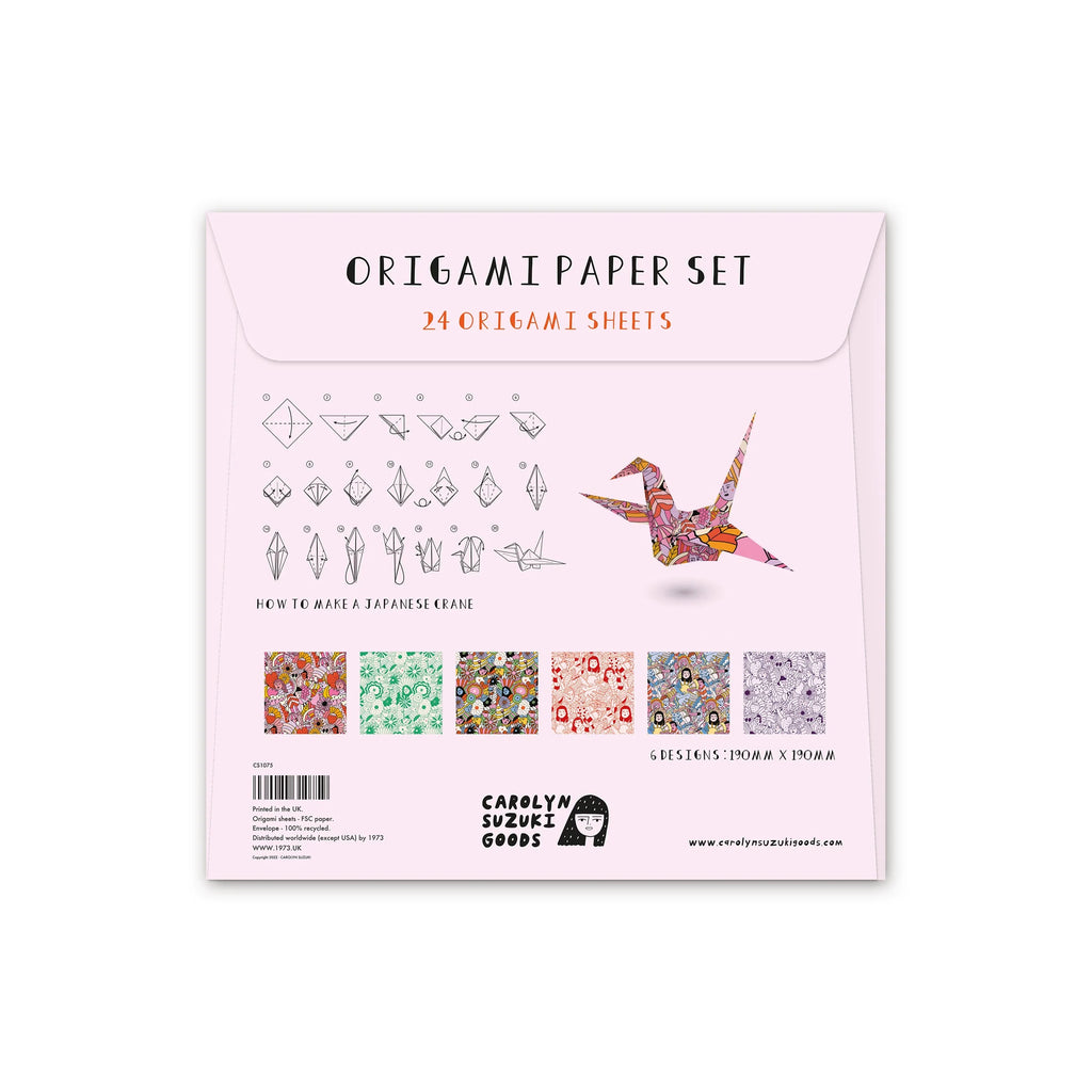 Origami Set by Carolyn Suzuki