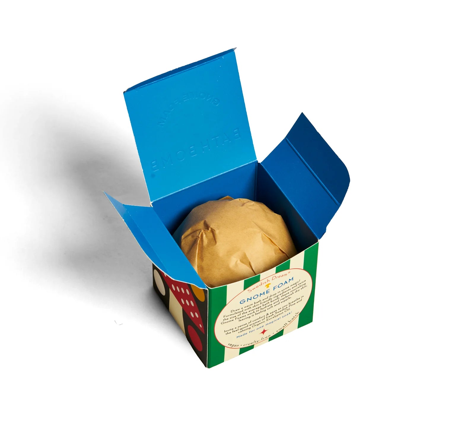 Swedish Pine &amp; Eucalyptus - Gnome Foam Bath Bomb