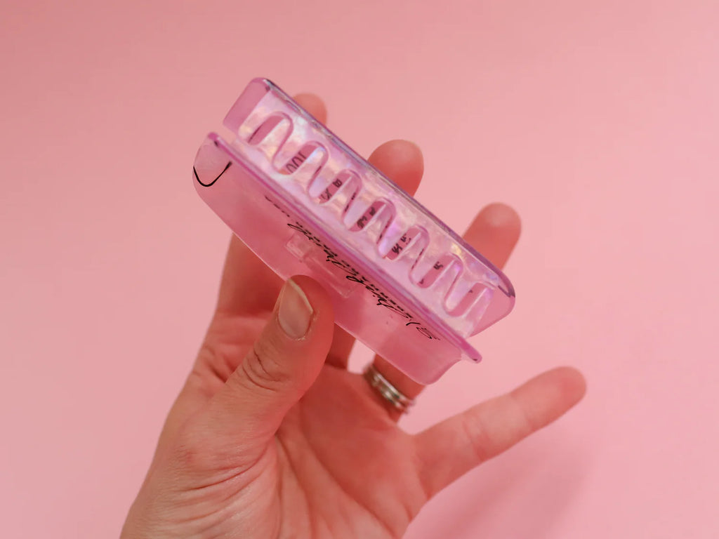 Old School Eraser Hair Claw by Golden Hearts Club