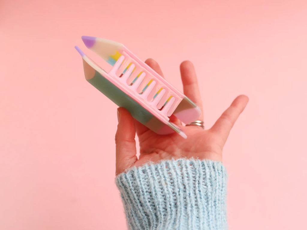 Pastel Pencil Hair Claw by Golden Hearts Club