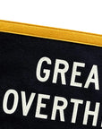 Great Minds Overthink Alike Camp Flag