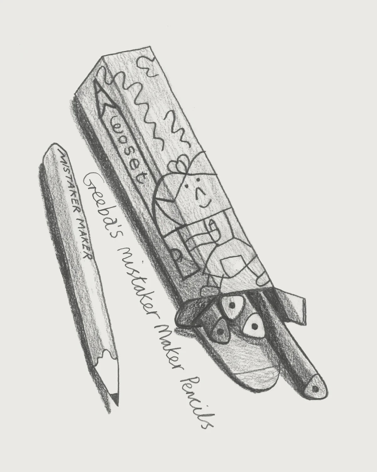 Mistaker Greeba's Mistaker Maker Pencils – Mochi Kids
