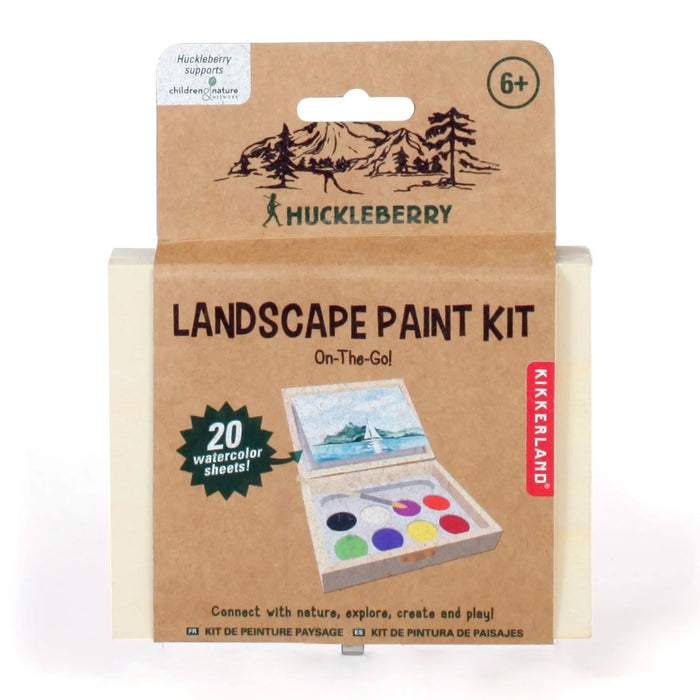 Huckleberry Landscape Paint Kit by Kikkerland