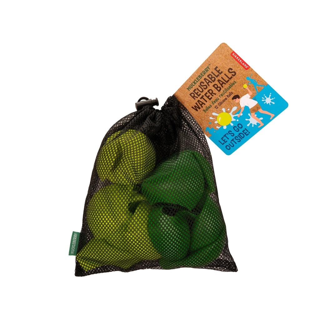 Huckleberry Reusable Water Balls by Kikkerland
