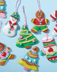 Make & Paint Gingerbread Clay Ornaments