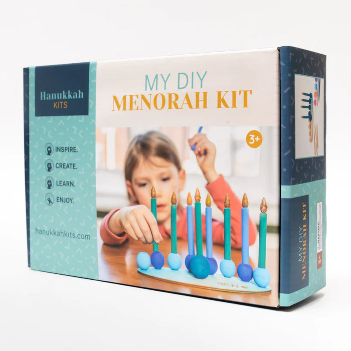 My DIY Menorah Kit by Hannukah Kits