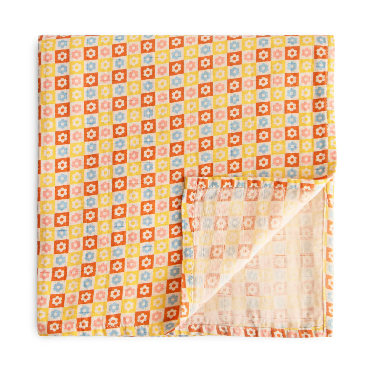 Organic Cotton Muslin Swaddle Blanket by Mushie