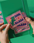 Dog Bless Sticker