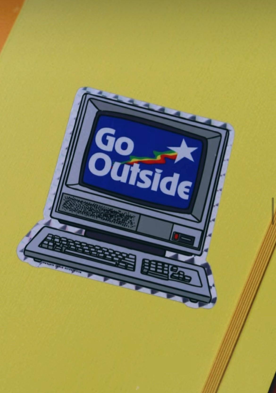 Go Outside Sticker