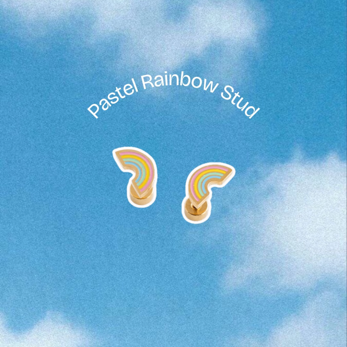 Pastel Rainbow Earrings