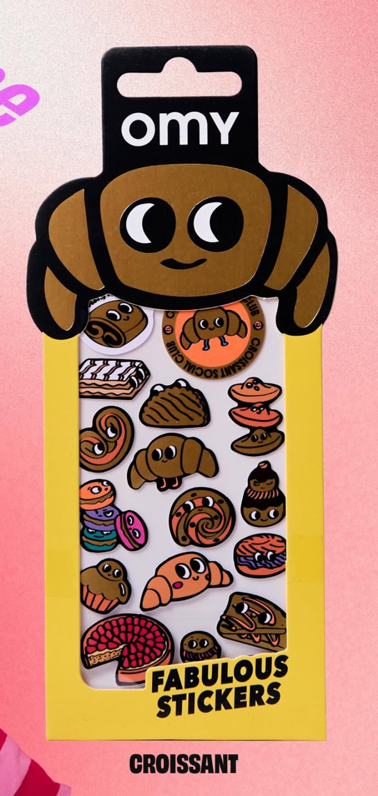 Croissant - Feel Good Stickers