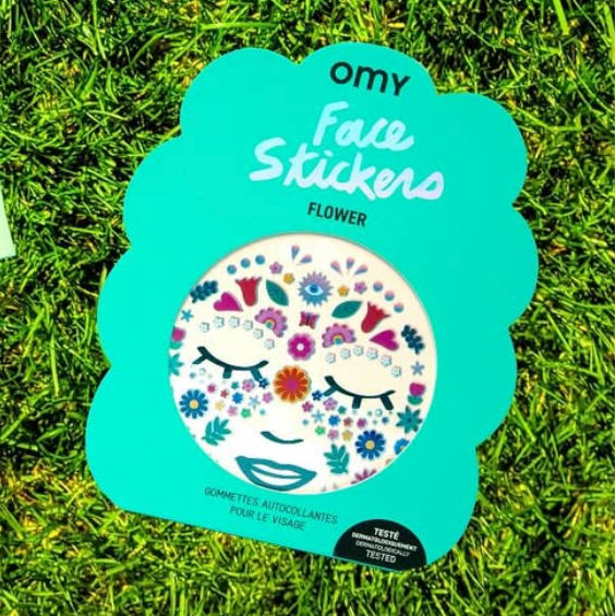 Flower - Face Stickers