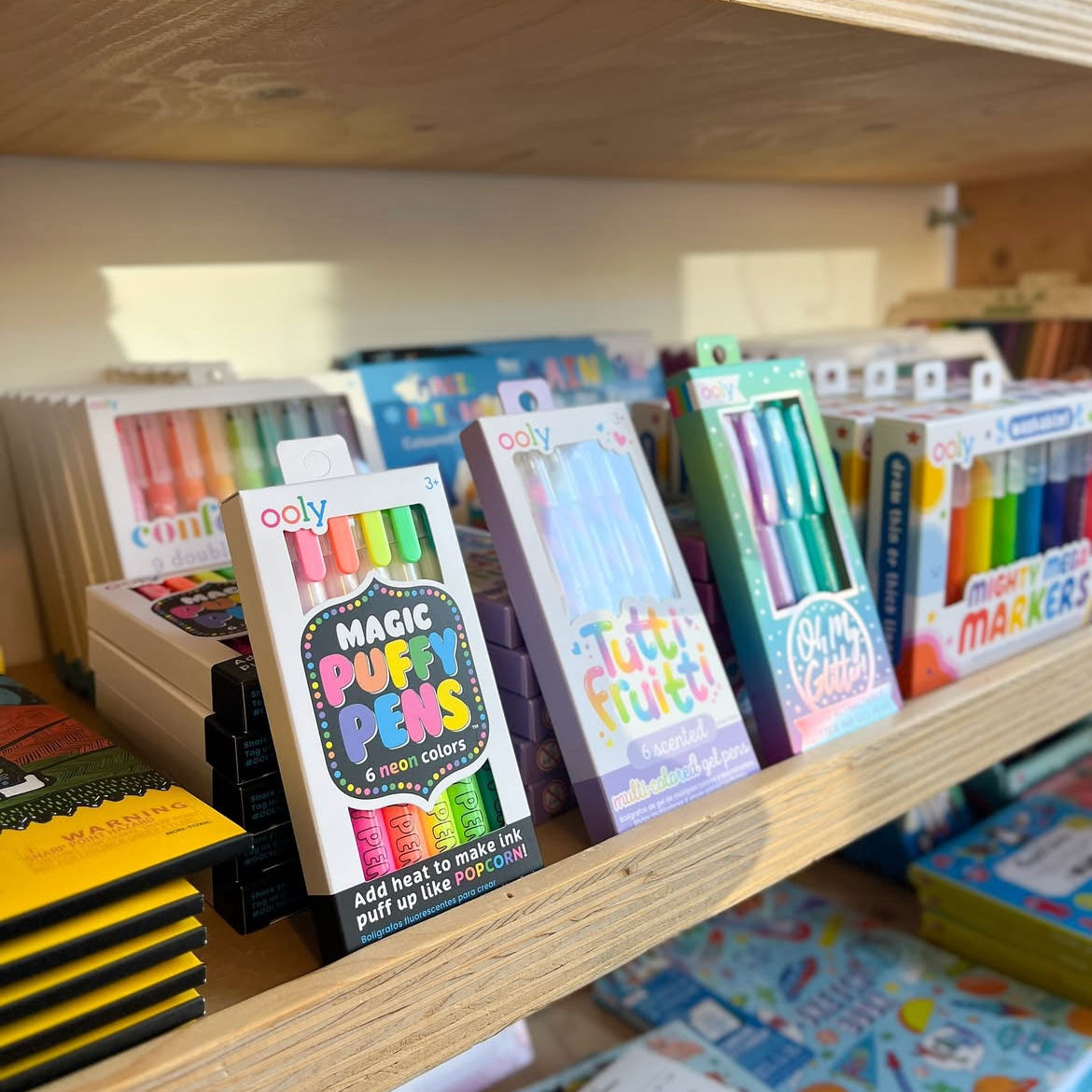 Magic Neon Puffy Pens