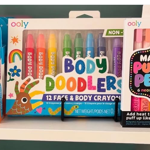 Body Doodlers: Face &amp; Body Crayons