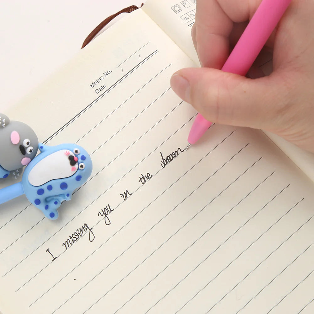 Happy Sea Animal Wiggle Gel Pen