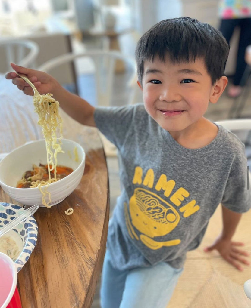 Kawaii Ramen Baby + Kid + Adult Graphic Tee