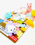 Cat & Mouse Eraser Set