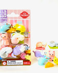 Cat & Mouse Eraser Set