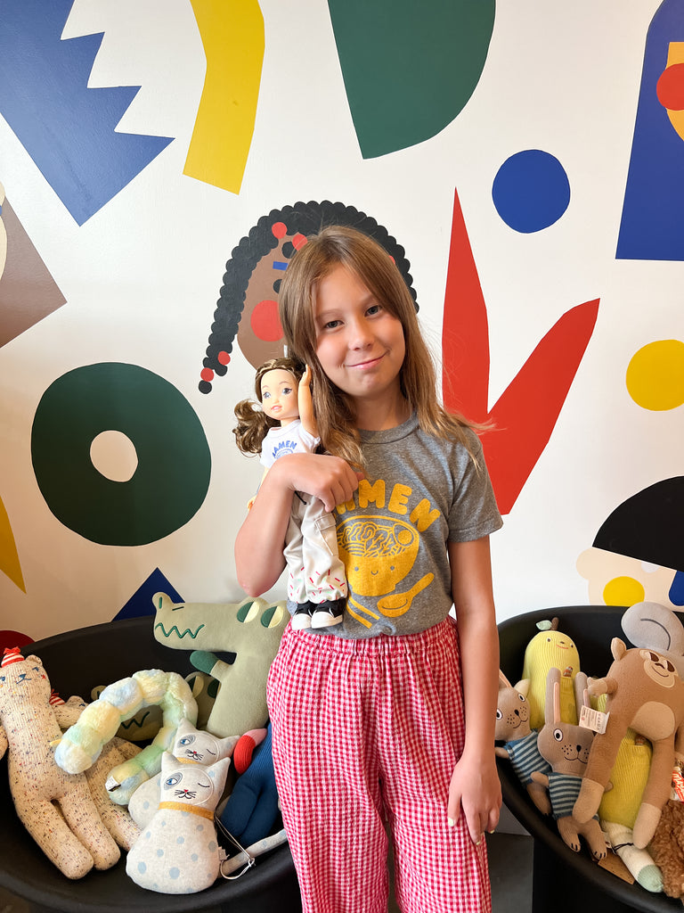 Mochi Kids Ramen Doll Tee by Jilly Bing