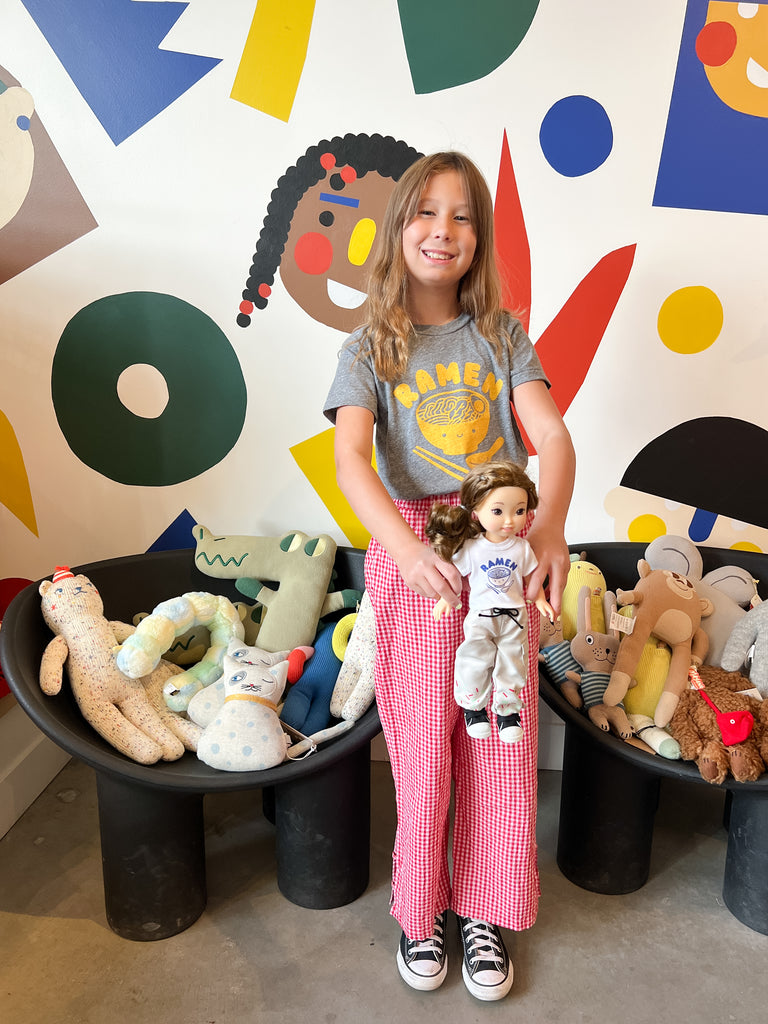 Mochi Kids Ramen Doll Tee by Jilly Bing