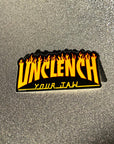 Unclench Your Jaw Sticker