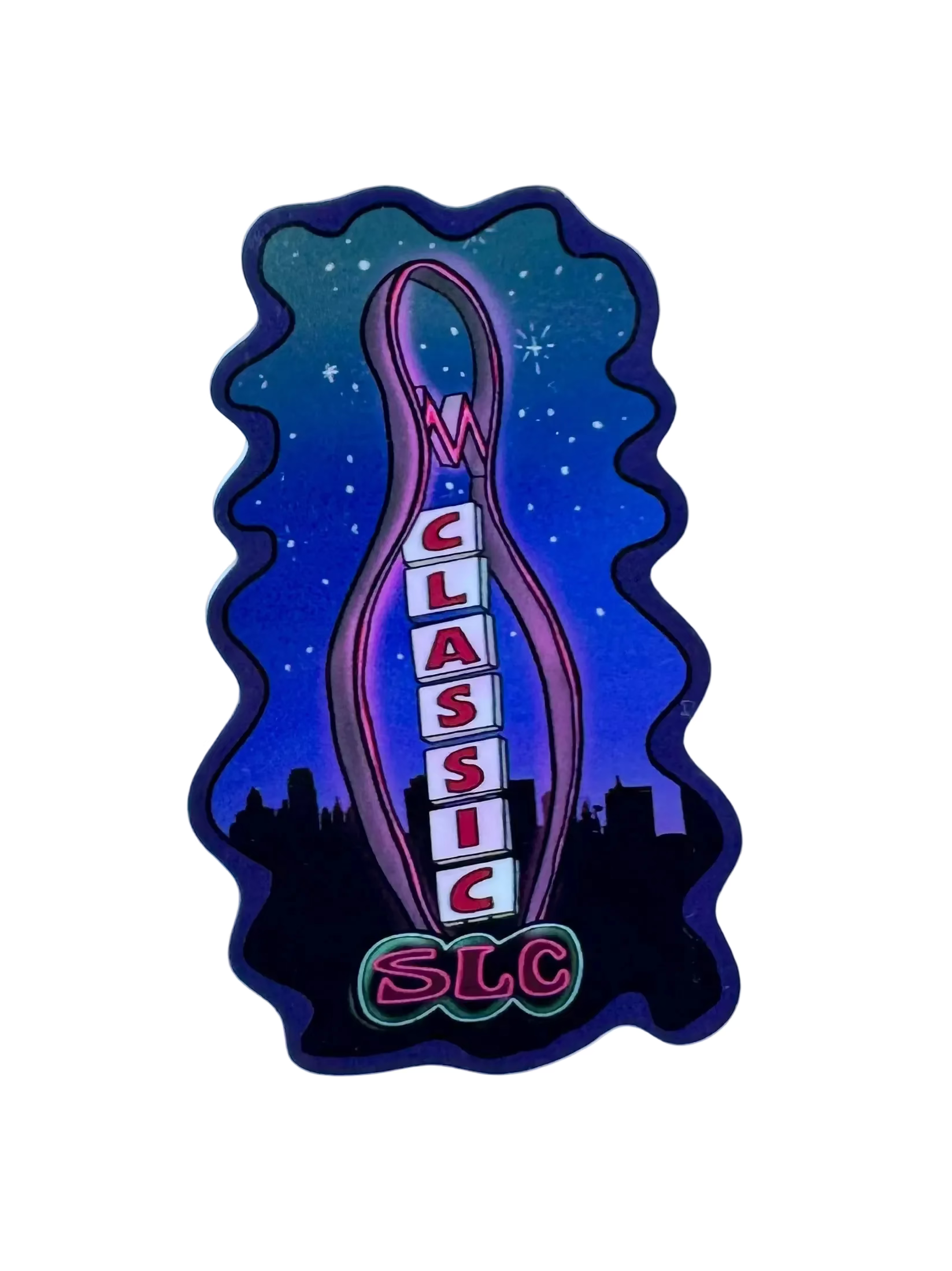 Classic SLC Bowling Vinyl Sticker