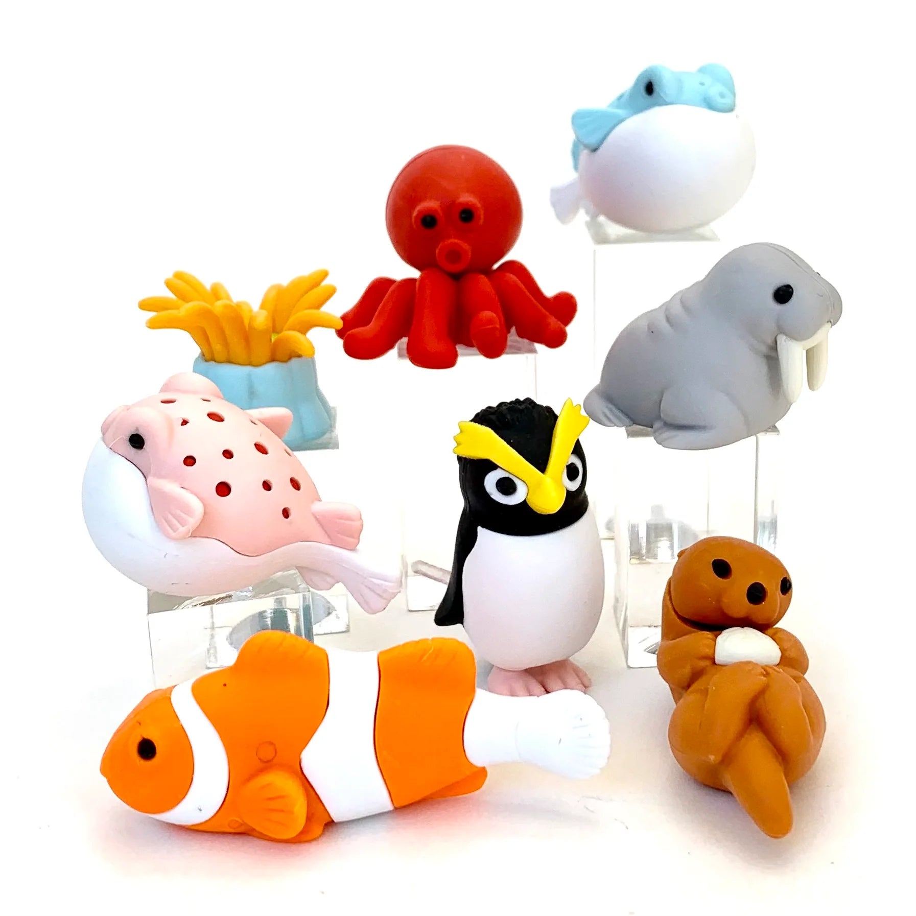 Sea Friends Eraser Set