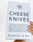 Cheese Knives - Black/White by Fredericks & Mae