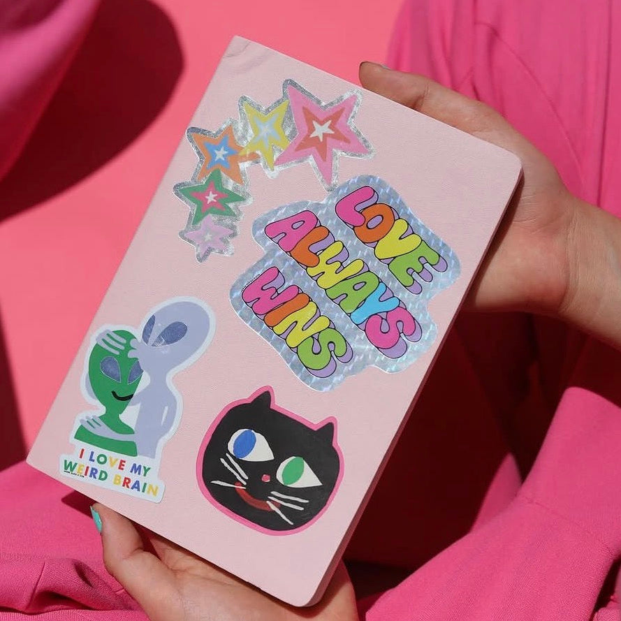 Weird Brain Sticker