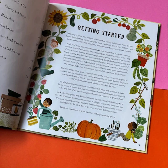 Growing Green: A First Book of Gardening by Daniela Sosa