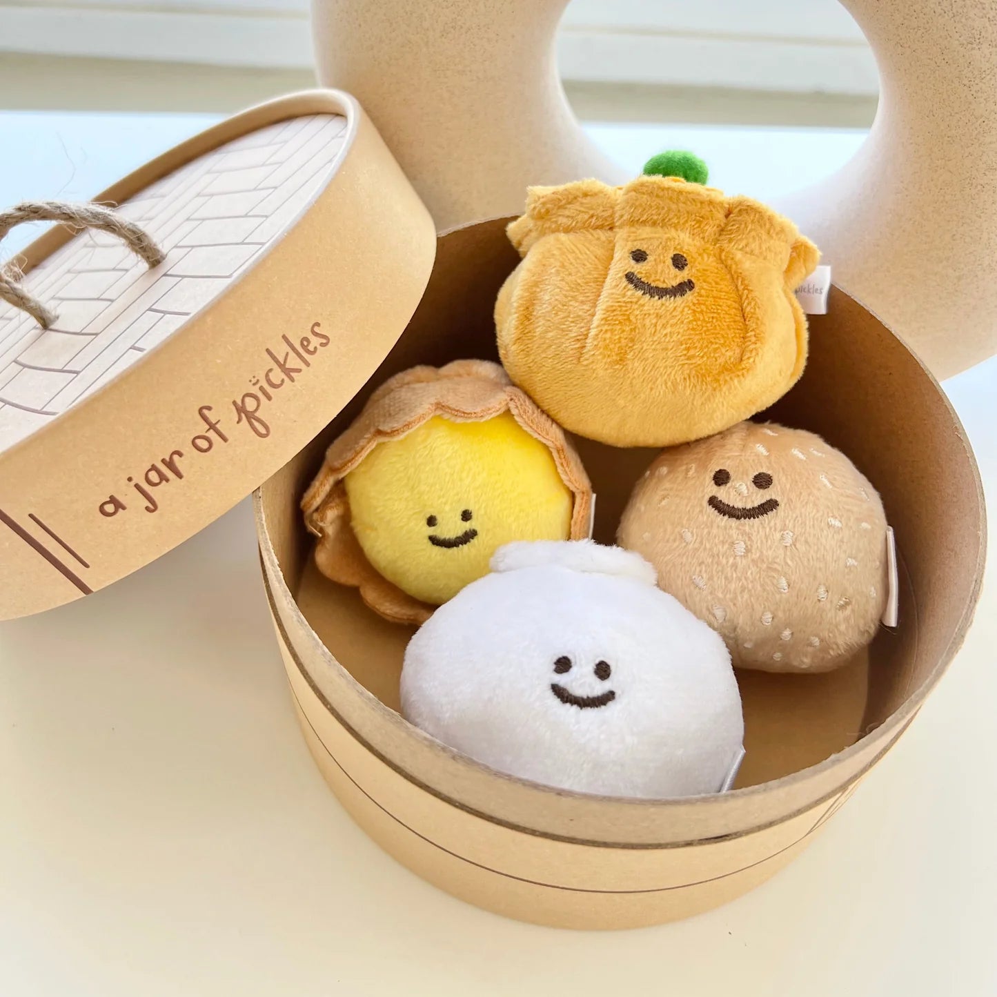 Mini Dim Sum Plushie Set