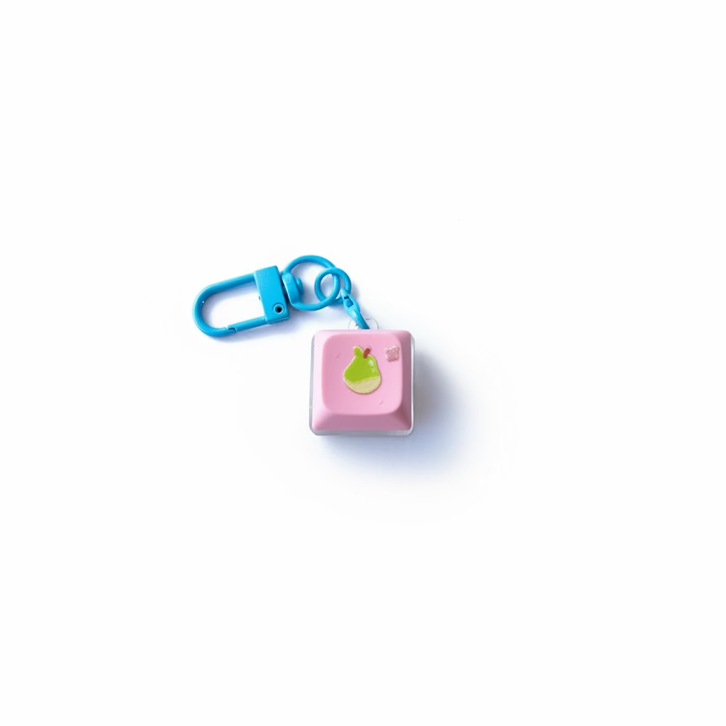 Clicky Keycap Fidget Keychain (More Colors)