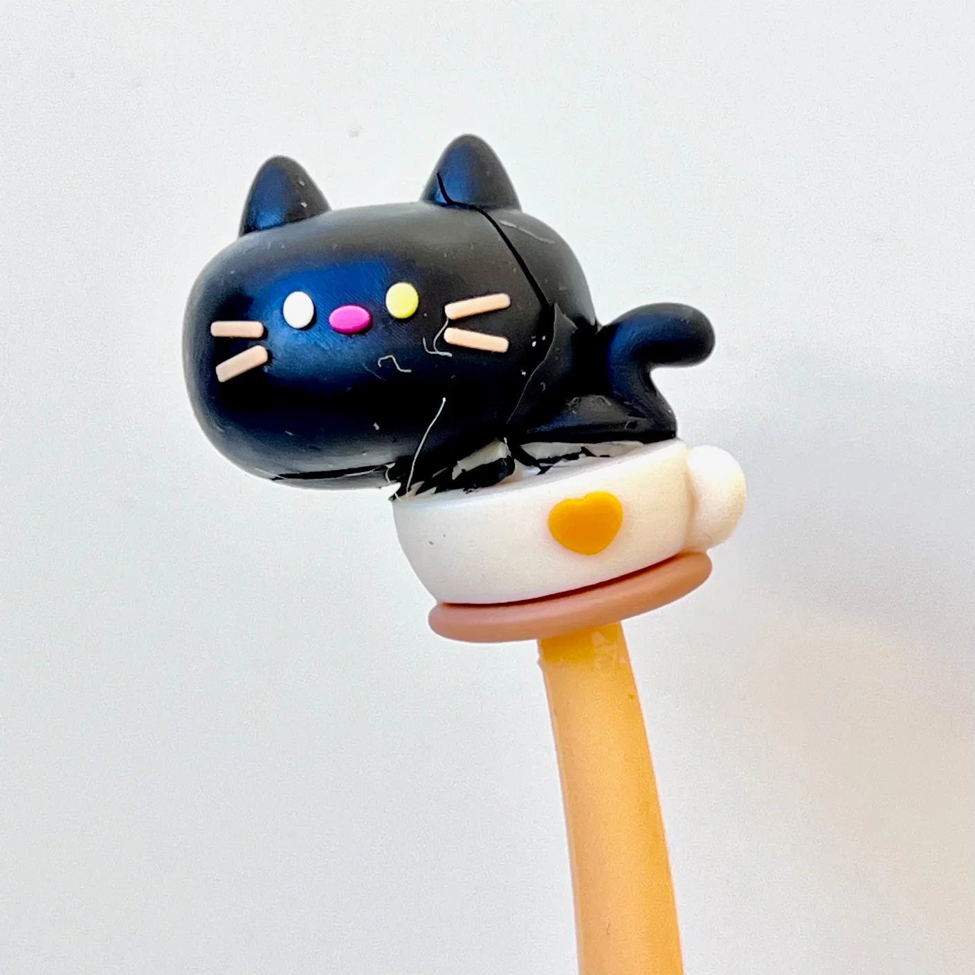 Black Cat Wiggle Gel Pen