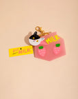 Cat Milk Bag Charm by Carolyn Suzuki
