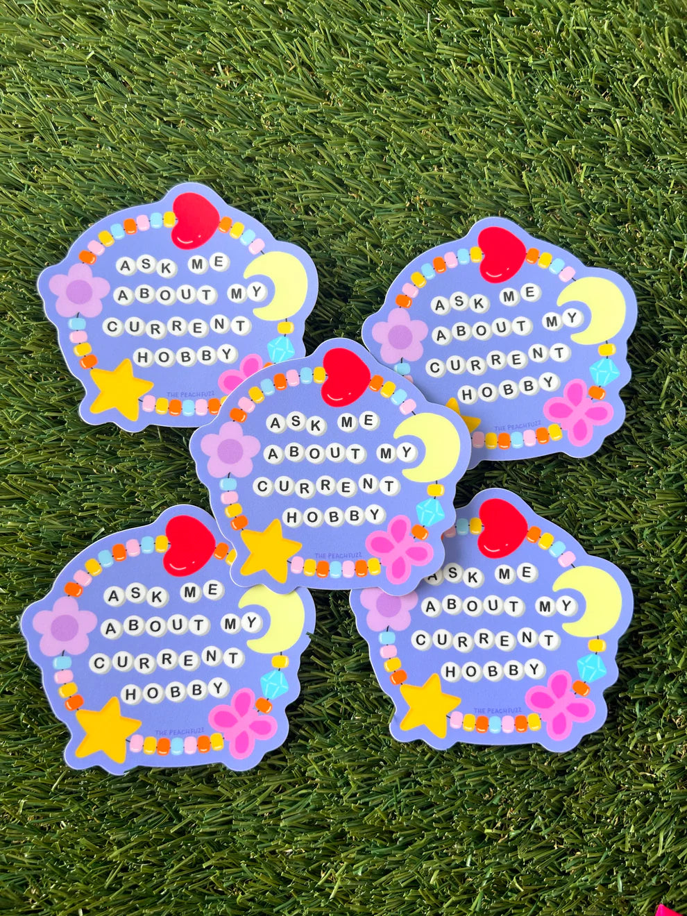 Ask Me About My Current Hobby Sticker