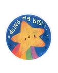 Doing My Best Sticker by Paisley Jensen Studios